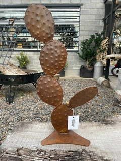 Cactus Opuntias Óxido 60cm