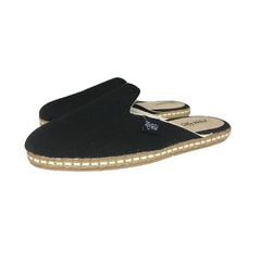 Slipper Lona Negra - comprar online