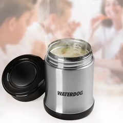 Lunchera Térmica Viandas WATERDOG Acero Inox 480cc - mercadocontin