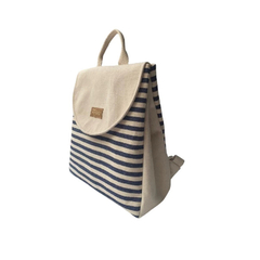 Mochila Urbana Raya Azul/Natural - comprar online