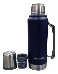 Termo OMBÚ 1L WATERDOG Doble Pared/Acero Inox Azul - comprar online