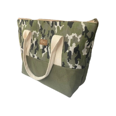 Cartera HAND BAG Lona Camuflado/Musgo