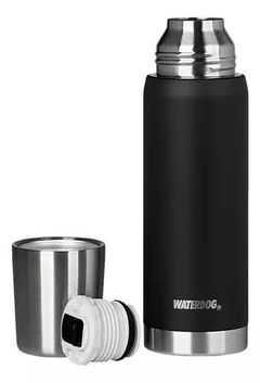 Termo OBUS 550ML WATERDOG Doble Pared/Acero Inox Negro - comprar online