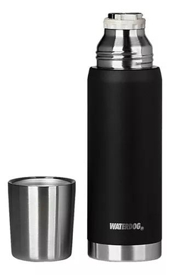 Termo OBUS 550ML WATERDOG Doble Pared/Acero Inox Negro