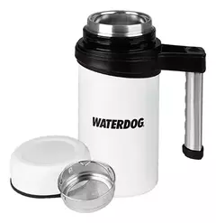 Jarro Térmico 500ML WATERDOG Doble Pared/Acero Inox Blanco - comprar online