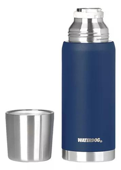 Termo OBUS 550ML WATERDOG Doble Pared/Acero Inox -Pico Matero Azul