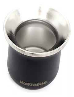 Mate Térmico ZOILO 240ML WATERDOG Doble Pared Acero Inox Negro - comprar online