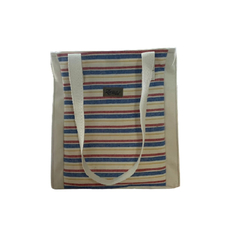 Cartera Bolso Playero Lona + Monedero Irregular/Borde Natural - comprar online