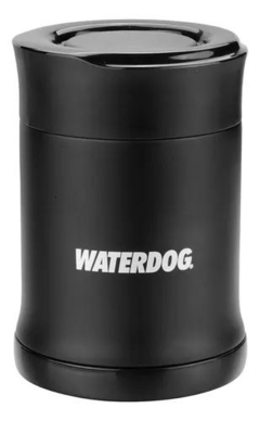 Lunchera Térmica Viandas Acero WATERDOG 480cc Negra - comprar online