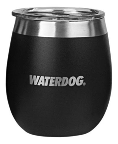 Mate Copon 240cc Térmico WATERDOG Acero Inox Negro