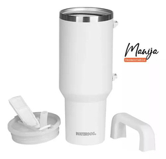 Vaso Tèrmico COLD 1200ML WATERDOG Doble Pared Cold/Acero Inox Blanco - comprar online