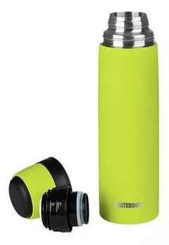 Termo TA 1L WATERDOG Doble Pared/Acero Inox Verde Limón