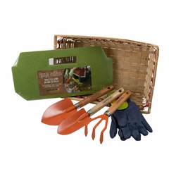 Kit Jardinería en cesto 38x25cm