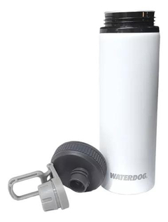 Botella Deportiva TONGO 750ML WATERDOG Aluminio Blanca