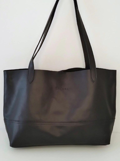 Cartera Lisboa Negra (Cuero Liso)