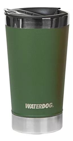 Vaso Térmico BEER 500ML WATERDOG Doble Pared/Acero Inox Verde - comprar online