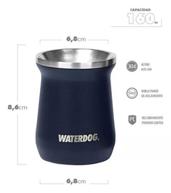 Mate Térmico ZOILO 160ML WATERDOG Doble Pared/Acero Inox Azul en internet