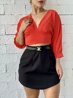 CROPPED SANTORI VERMELHO