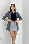 BLAZER VIDAM CINZA