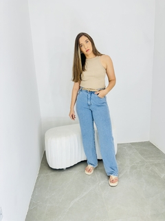 CALÇA JEANS WIDE LEG