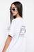 Remera Oversized [ LF ] - white unisex - tienda online