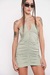 The mini dress - pistacho - tienda online