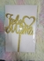 Cake Topper con glitter gde (Docena) 14cmx25cm - comprar en línea