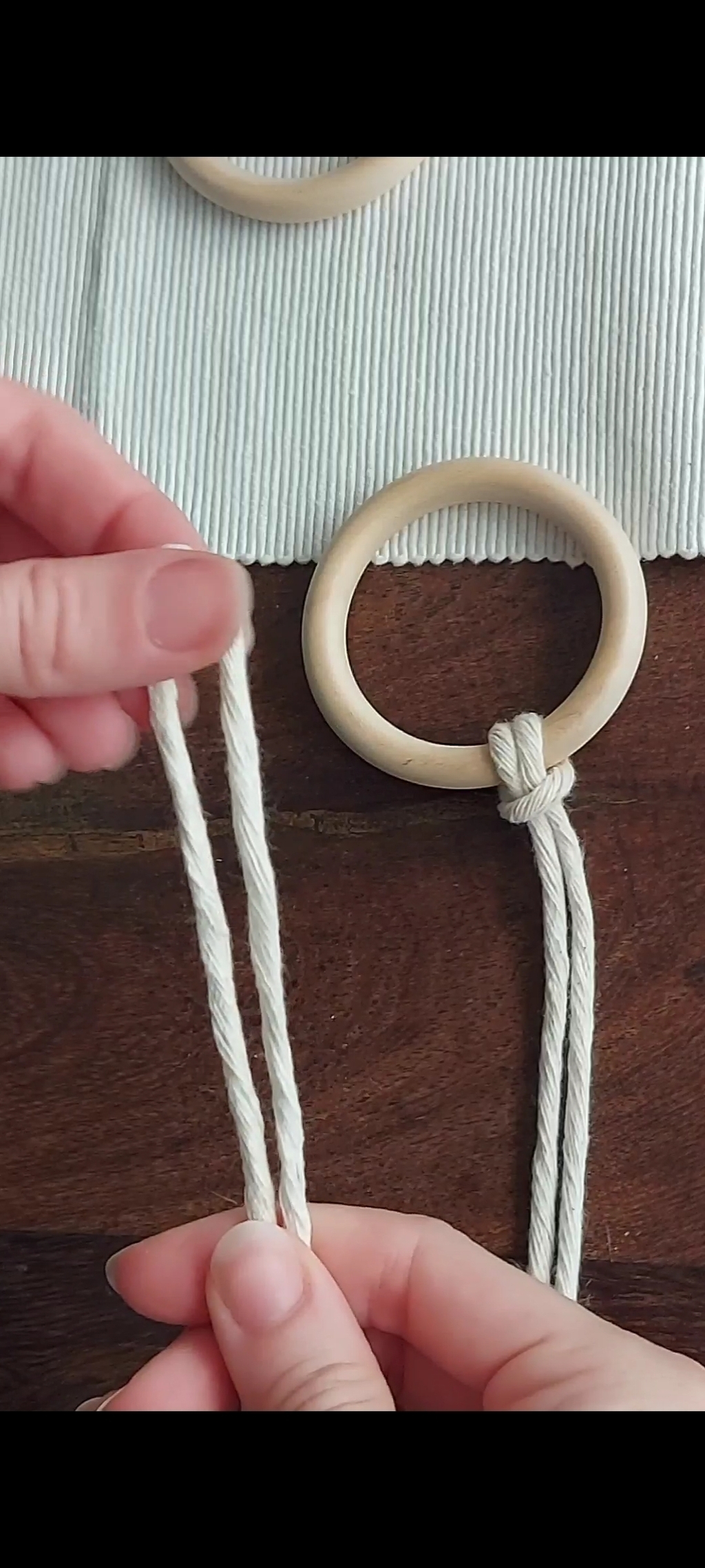 KIT DIY -Macetero colgante de macramé - drawingknots