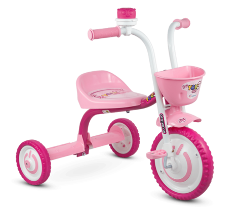 Triciclo Motoca Infantil Menina You Girl Rosa Frete Gratis