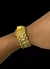 Bracelete Jesus Cravejado 10mm Banhado a Ouro 18k na internet