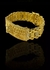 Bracelete Jesus Cravejado 10mm Banhado a Ouro 18k - comprar online