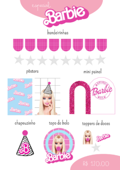 Papelaria Especial Barbie