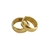 Brinco Argola Click em Ouro 18K