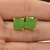 Brinco em Ouro 18K com Pedra Jade Natural na internet