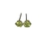 Brinco em Ouro 18K com Pedra Natural Peridoto