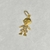 Pingente Menino Desenhado em Ouro 18K - comprar online