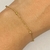 Pulseira de bolinha infantil em ouro amarelo na internet