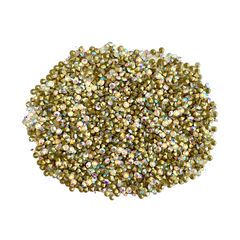 Strass em grosa SS39 crystal ab Luminix Brilhance