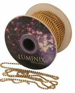 Corrente de strass PL18 aurum Luminix Brilhance