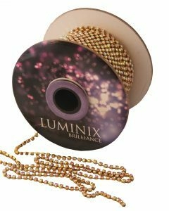 Corrente de strass PL18 cristal ab Luminix Brilhance