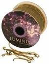 Corrente de strass PL18 emerald Luminix Brilhance