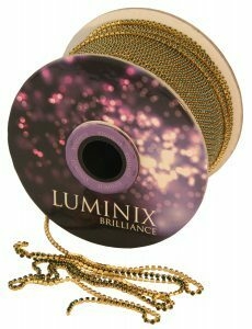 Corrente de strass PL14 emerald Luminix Brilhance