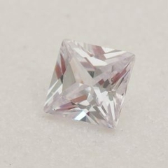 Zircônia AAAA carrê Luminix cristal 8X8mm