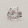 Zircônia AAAA coração Luminix cristal 10mm