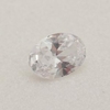 Zircônia AAAA oval Luminix cristal 18X25mm