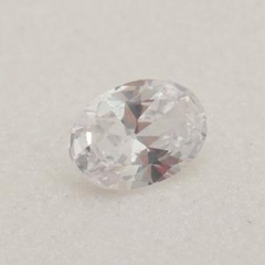 Zircônia AAAA oval Luminix cristal 13X18mm