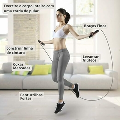 Corda De Pular Crossfit Profissional Ajustável Treino Fitness MDG Fit ® na internet