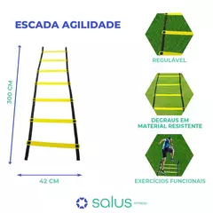 Kit Funcional Agilidade 5 Chapéus + 5 Cones e Escada na internet