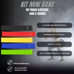 Kit Funcional Halter 1kg + Caneleira 1kg + Kit Theraband - MDG Fit ®