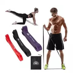 Kit 3 Elástico Super Band Borracha Crossfit Extra Forte. - comprar online